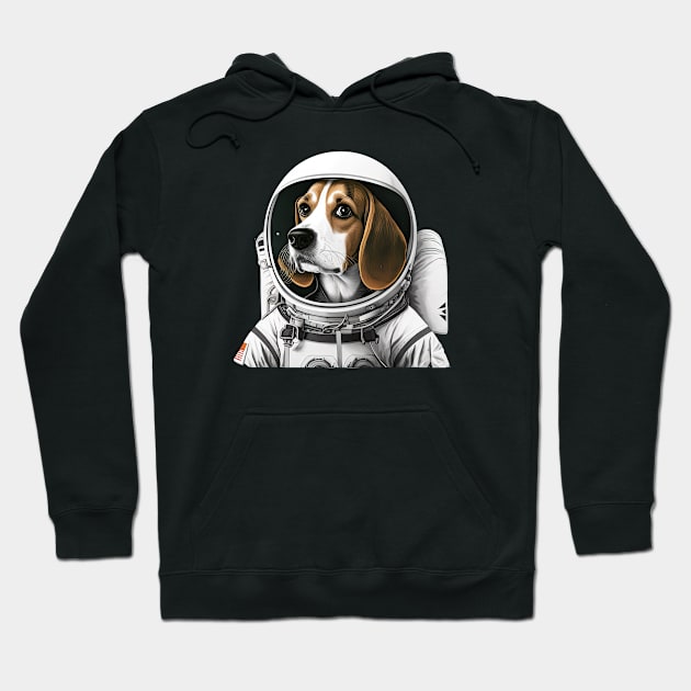 Astronaut Beagle Hoodie by JayD World